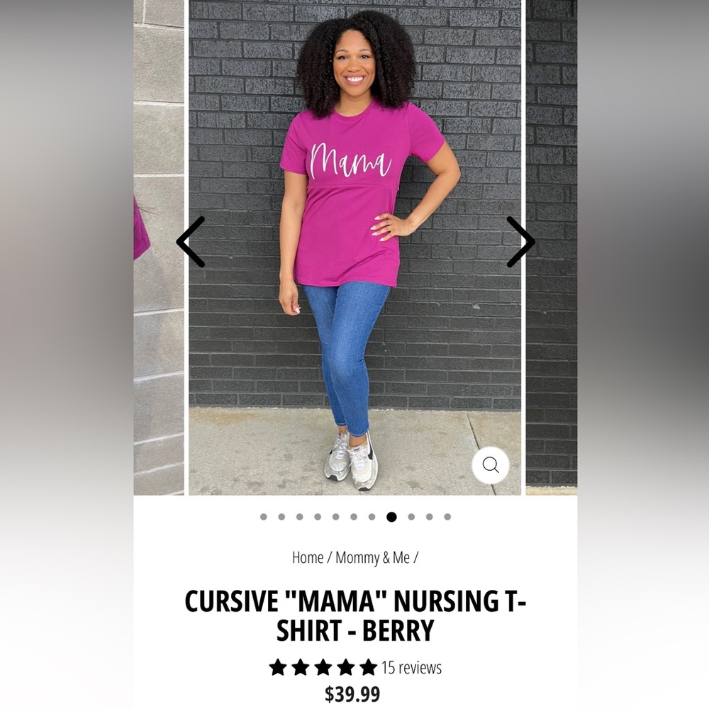 Nursing t shirt
